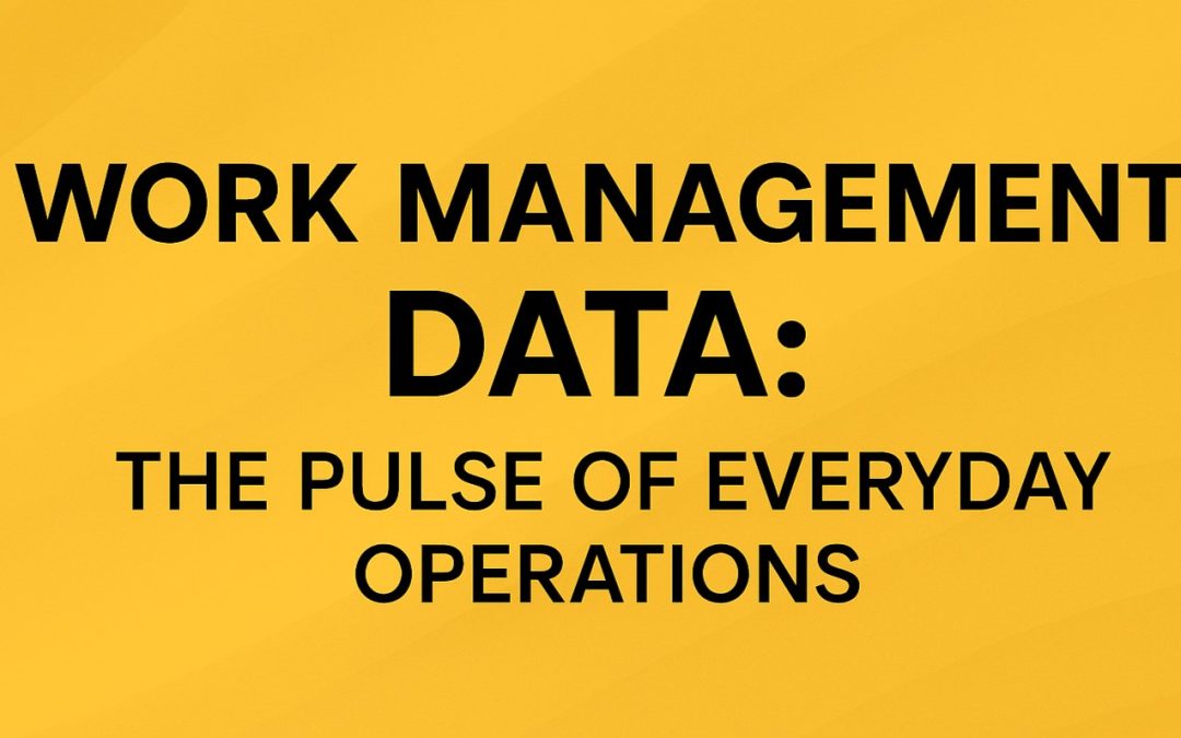 Work Management Data: The Pulse of Everyday Operations